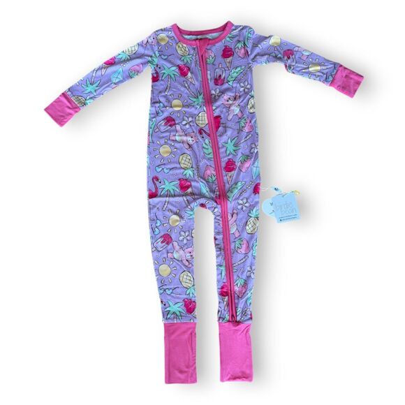 Birdie Bean Care Bears We Love Summer Convertible Romper 18-24 Months NWT - Picture 2 of 2